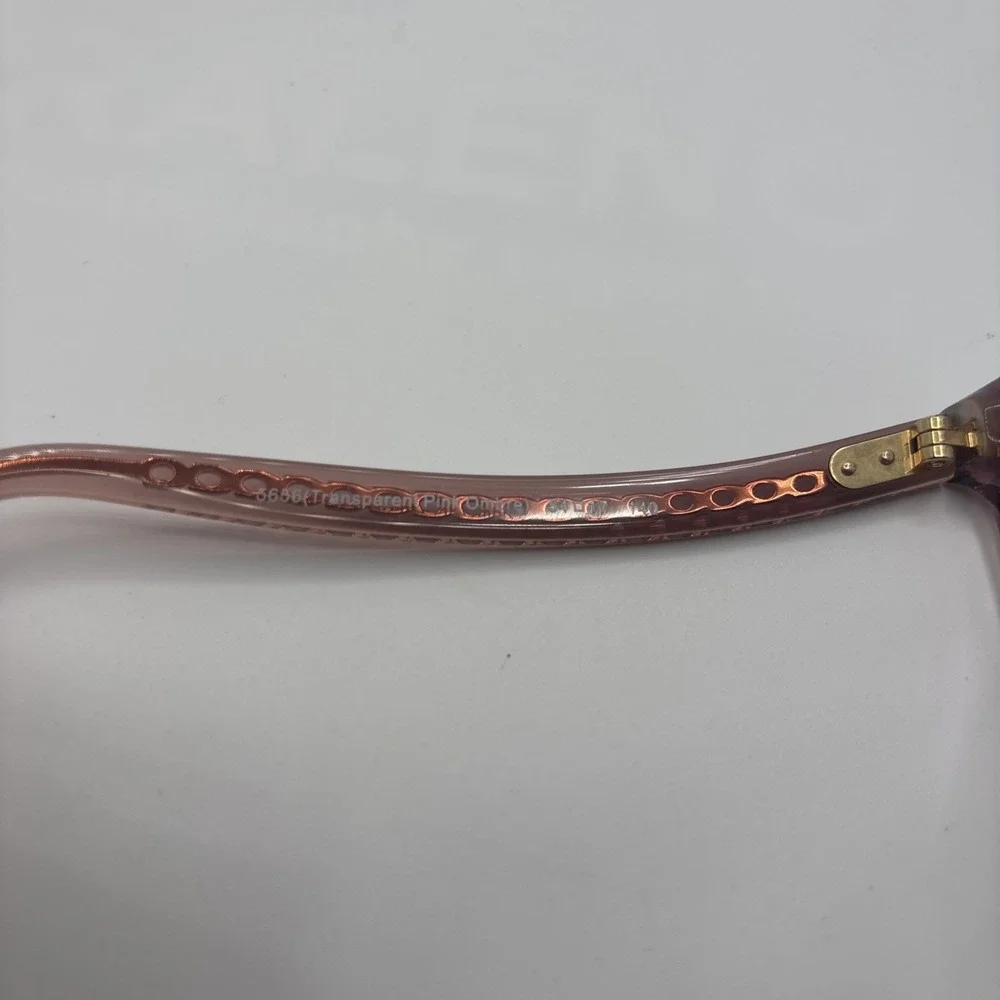 COACH HC6181 5656 TRANSPARENT PINK OMBRE EYEGLASSES FRAME 54-17-140mm #D106